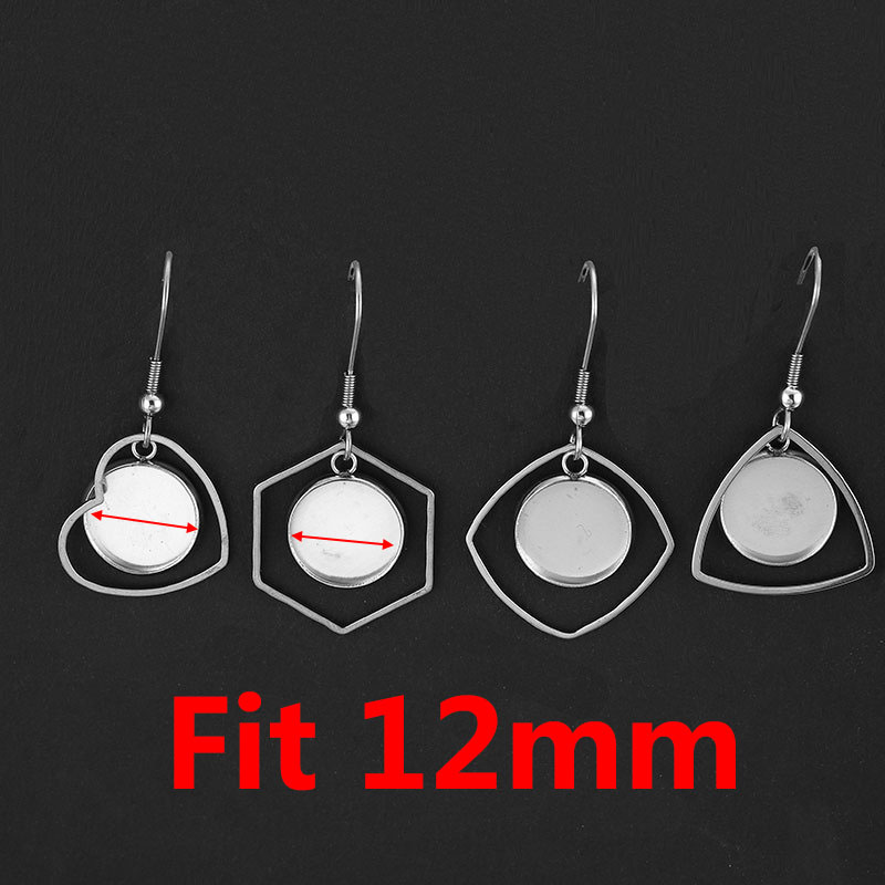10pc Stainless Steel Tray Beze - Bezels Set Pendant ulasan dan harga