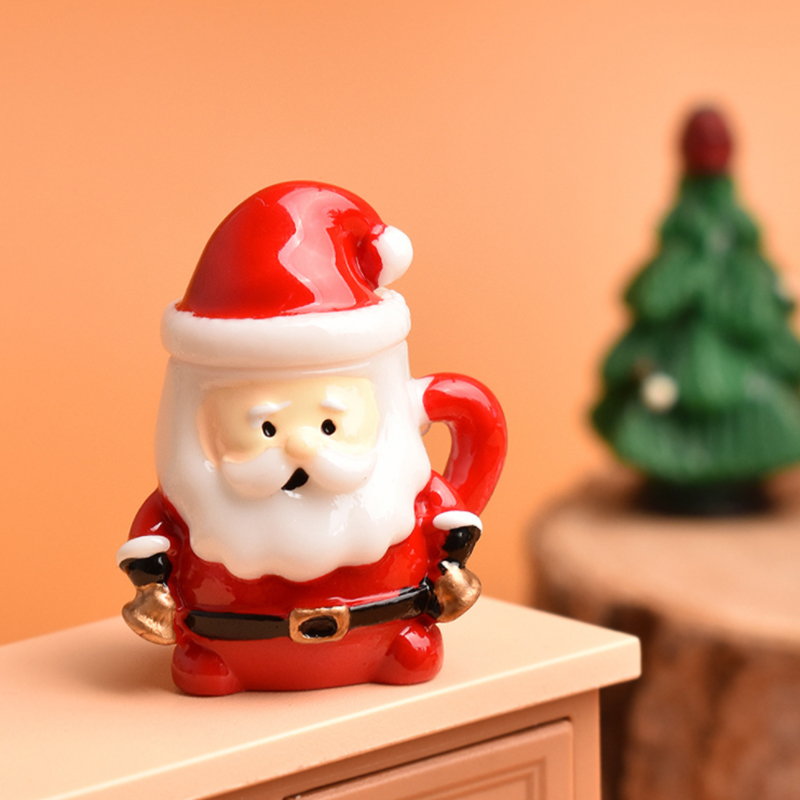 Mini Santa Teacup Ornament - R - Crafting Resin ulasan dan harga