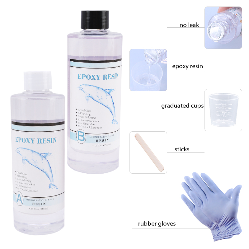 1:1 Clear Epoxy Resin Crystal  - Epoxy Uv Resin Kit ulasan dan harga
