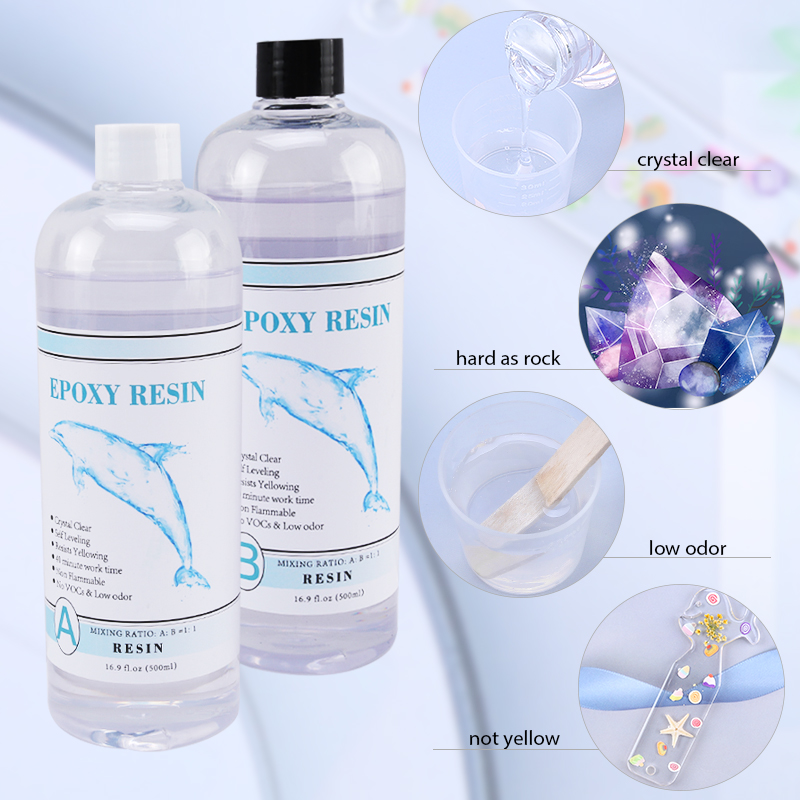 1:1 Clear Epoxy Resin Crystal  - Epoxy Uv Resin Kit ulasan dan harga