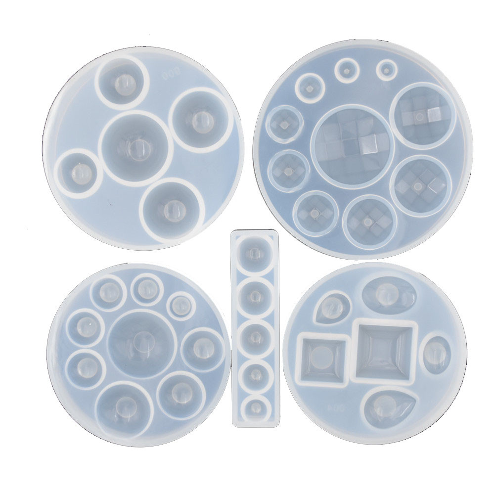 Silicone Mold half ball Oblate - Resin Ocean Wave Mold ulasan dan harga