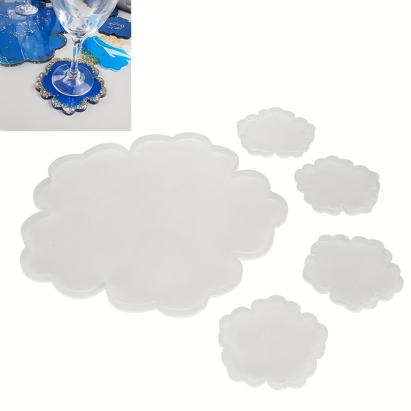 5pcs Mirror Large Flower Small - Flower Preservation Resin ulasan dan harga
