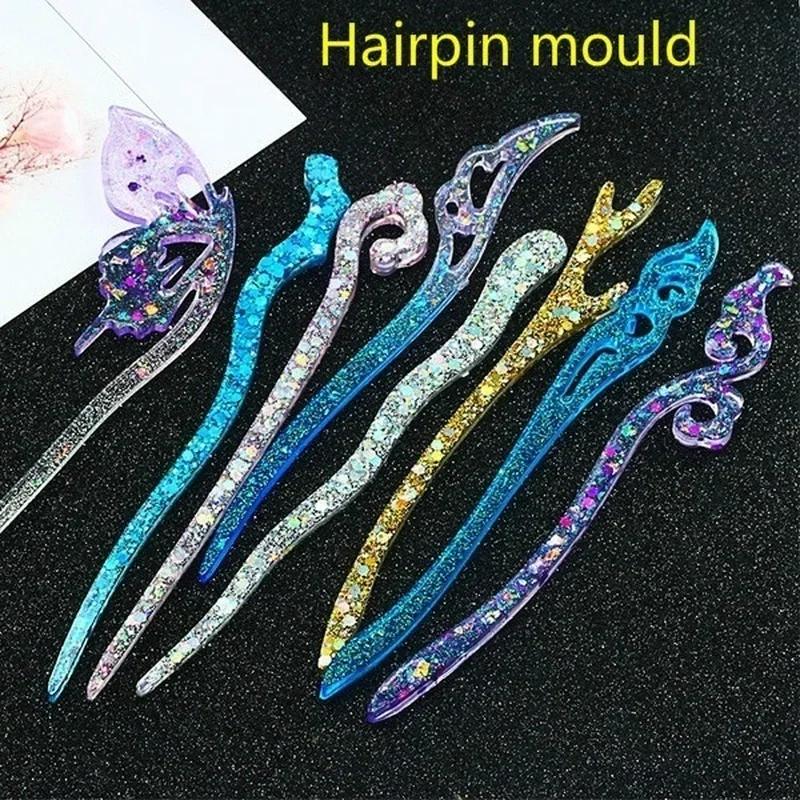 New Transparent Hairpin Silico - Resin Craft Projects ulasan dan harga