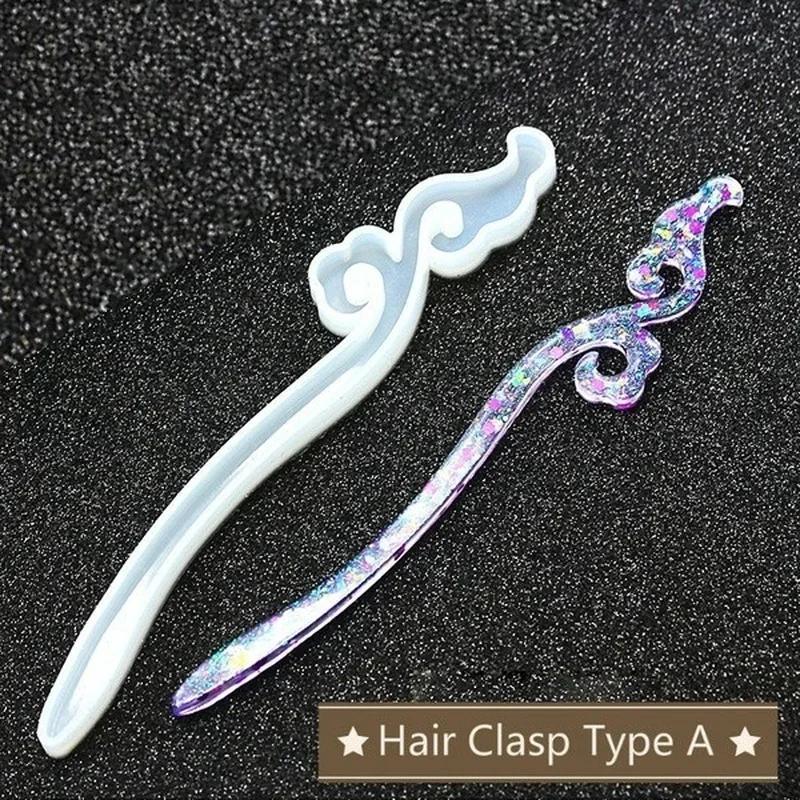 New Transparent Hairpin Silico - Resin Craft Projects ulasan dan harga