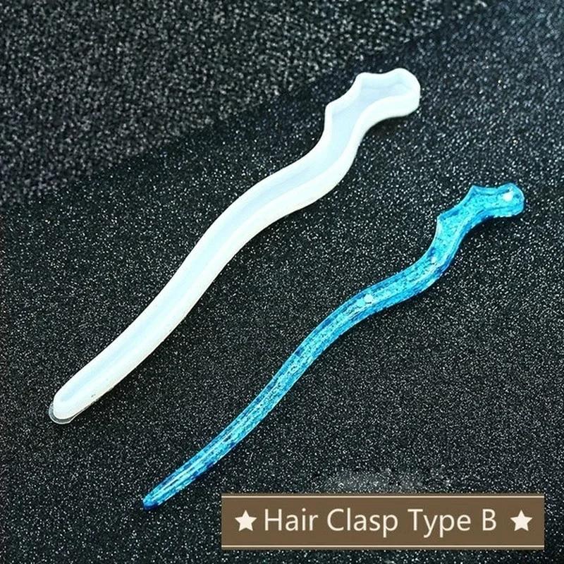 New Transparent Hairpin Silico - Resin Craft Projects ulasan dan harga