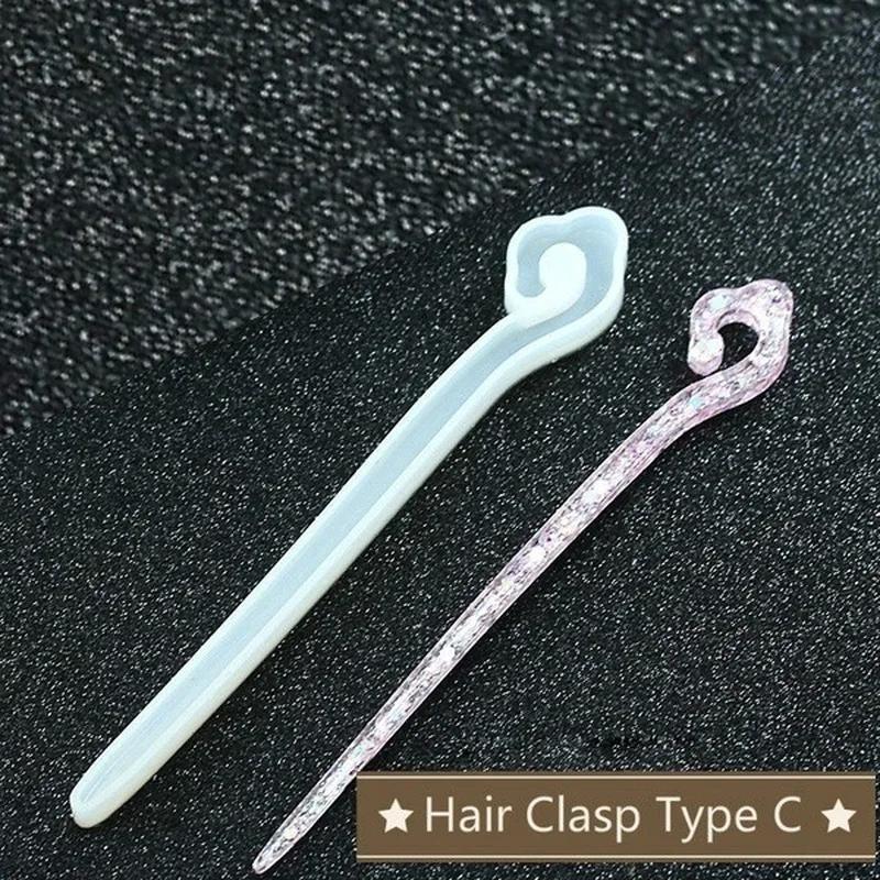 New Transparent Hairpin Silico - Resin Craft Projects ulasan dan harga