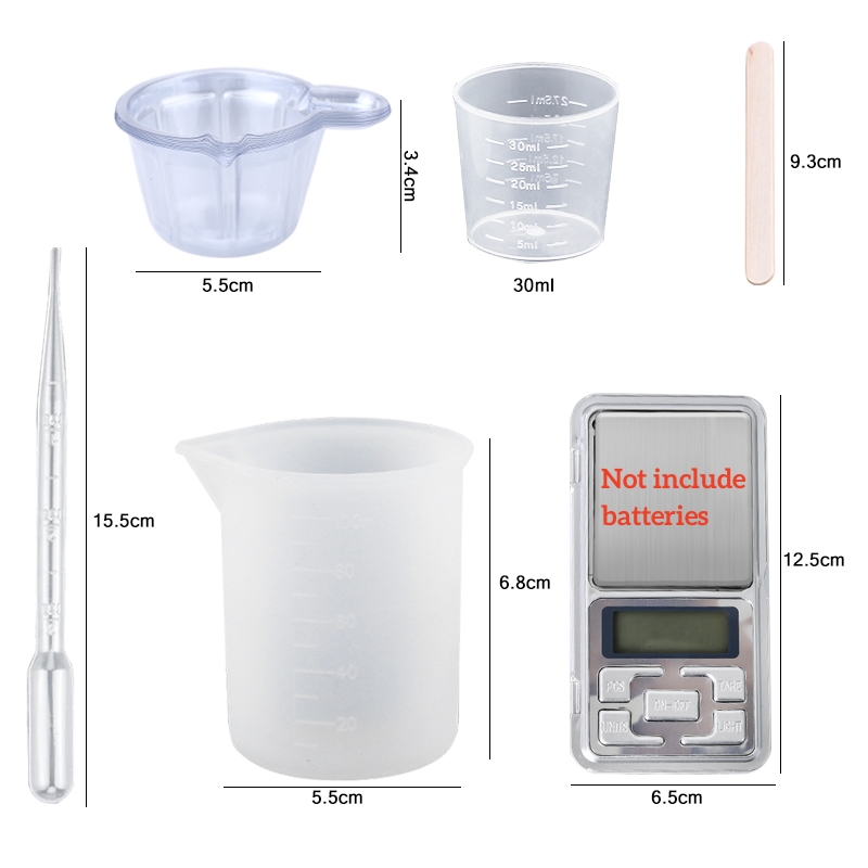 Epoxy Resin Kit Crystal Clear  - Resin Ocean Wave Mold ulasan dan harga