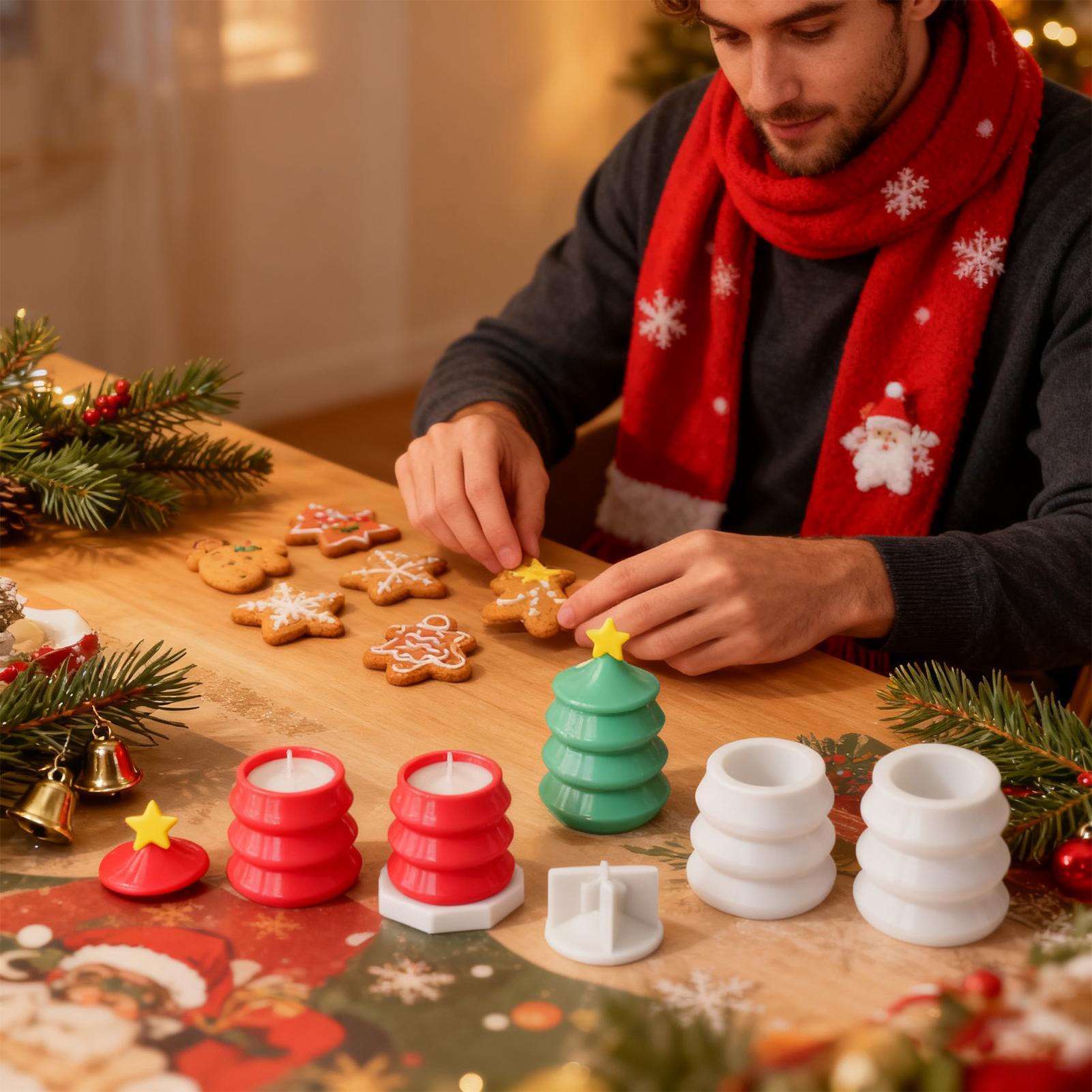 Christmas Tree Jar Mold DIY Si - Resin Craft Workshop ulasan dan harga