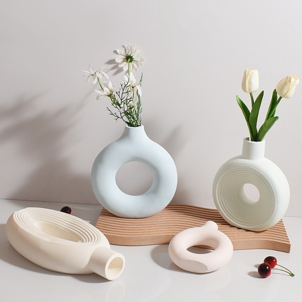 Oval Stripe Silicone Vase Mold - Resin Craft Workshop ulasan dan harga
