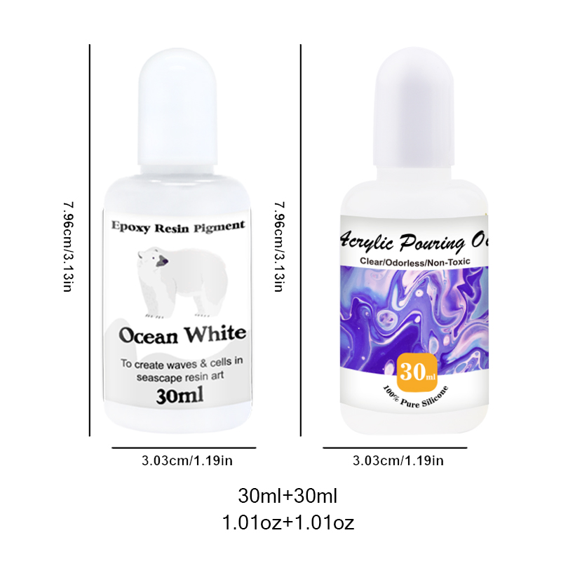 Acrylic Infusion Oil & Epoxy R - Resin Pigment Set ulasan dan harga