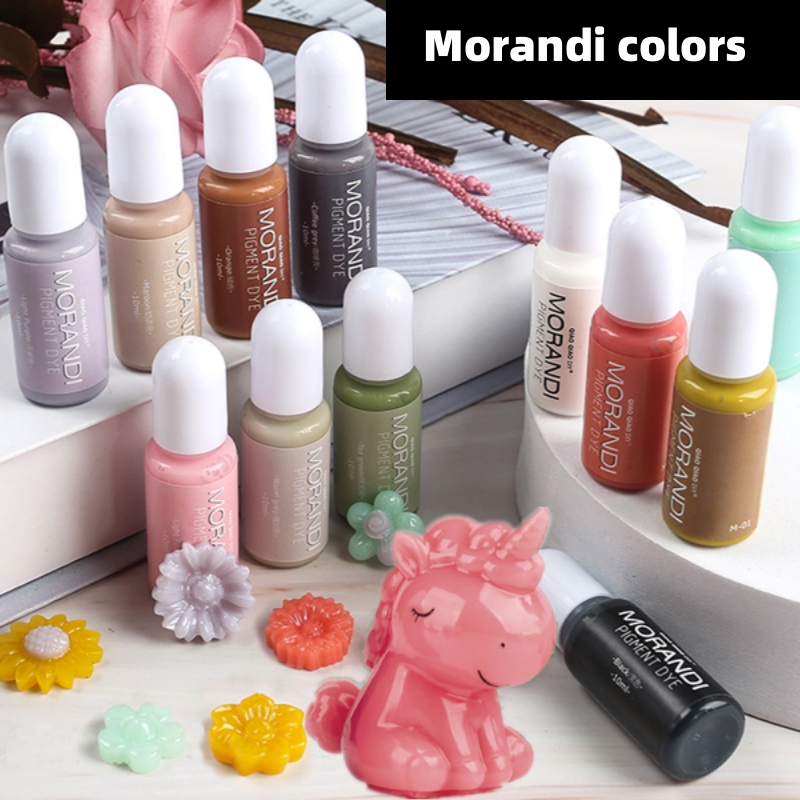 24Colors Morandi Opaque Color  - Resin Dye Alcohol ulasan dan harga
