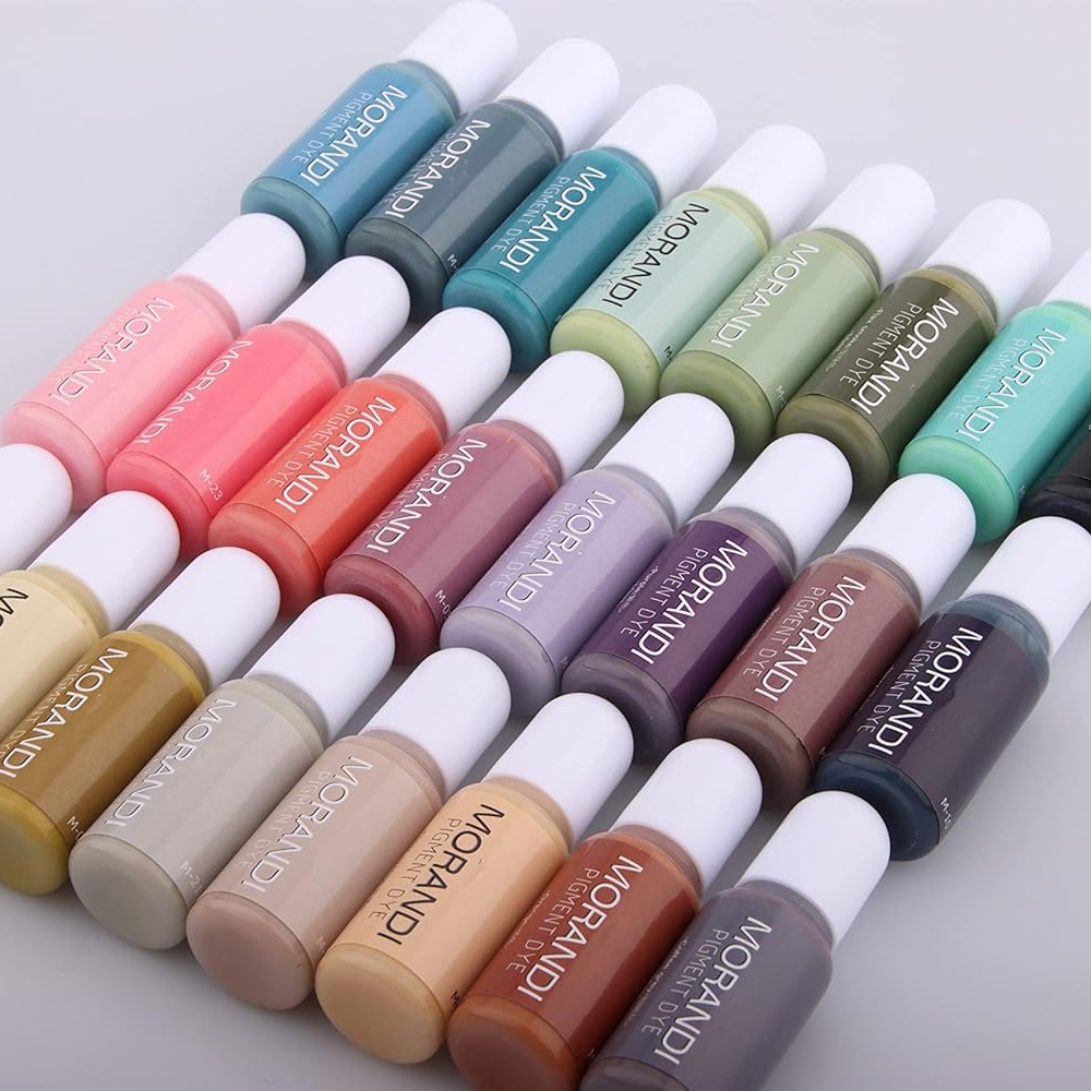 24Colors Morandi Opaque Color  - Resin Dye Alcohol ulasan dan harga