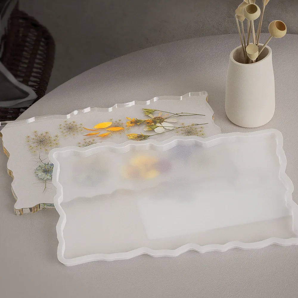 Tray Epoxy Resin Silicone Mold - Silicone Mold Tray ulasan dan harga