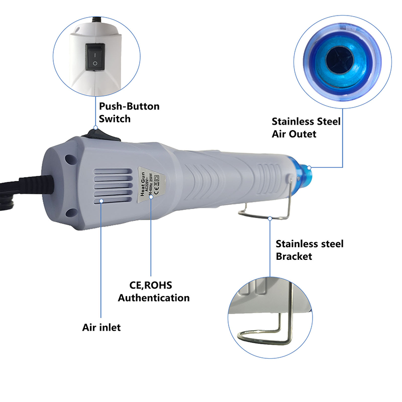220V HEAT GUN Hot Air Gun Elec - Heat Gun Small ulasan dan harga