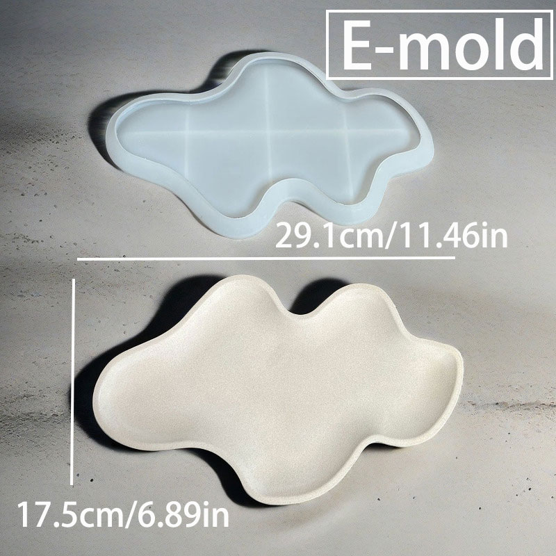 Cloud Storage Tray Concrete Mo - Serving Tray Mold ulasan dan harga