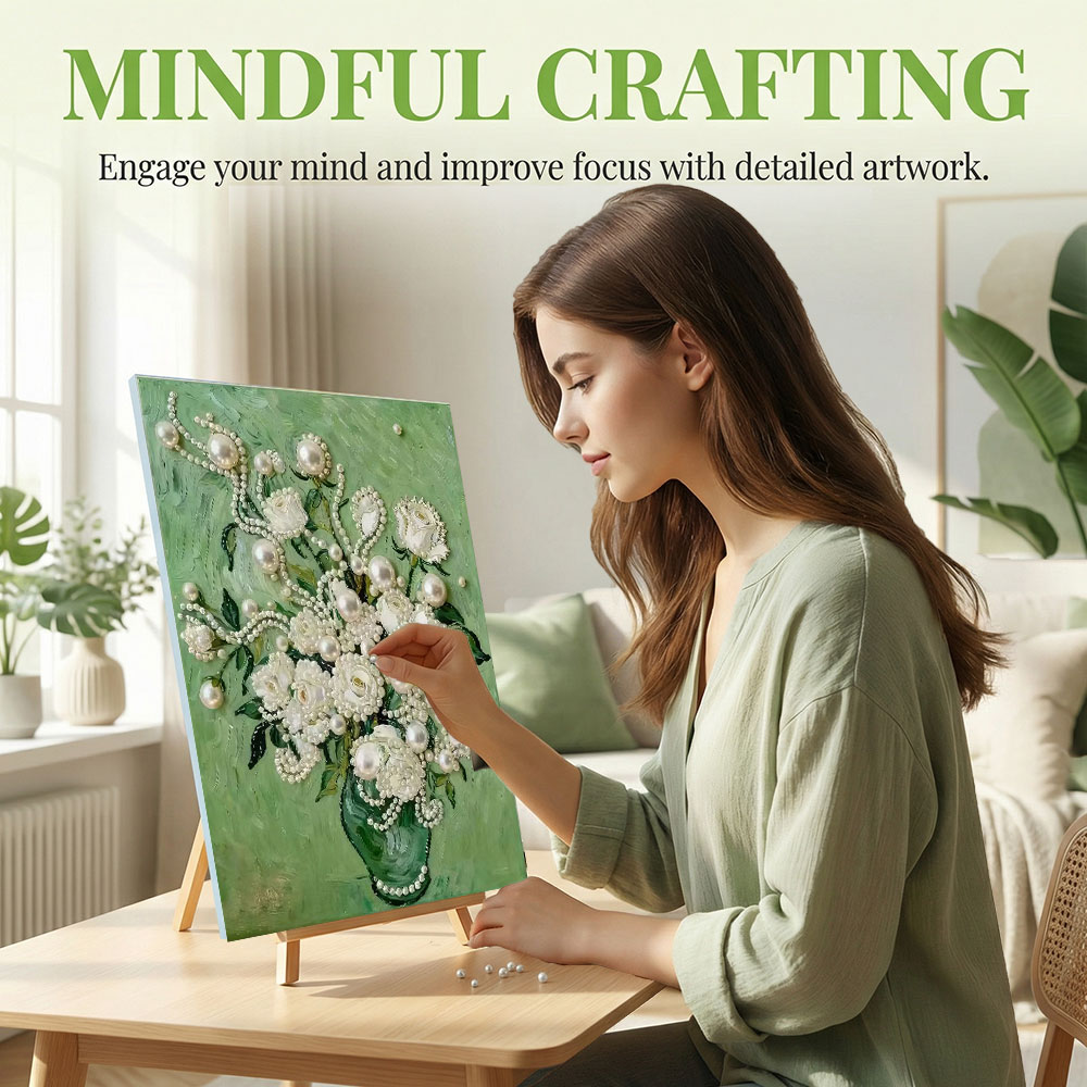 Huacan DIY Pearl Art Painting  - Resin Craft For Beginners ulasan dan harga