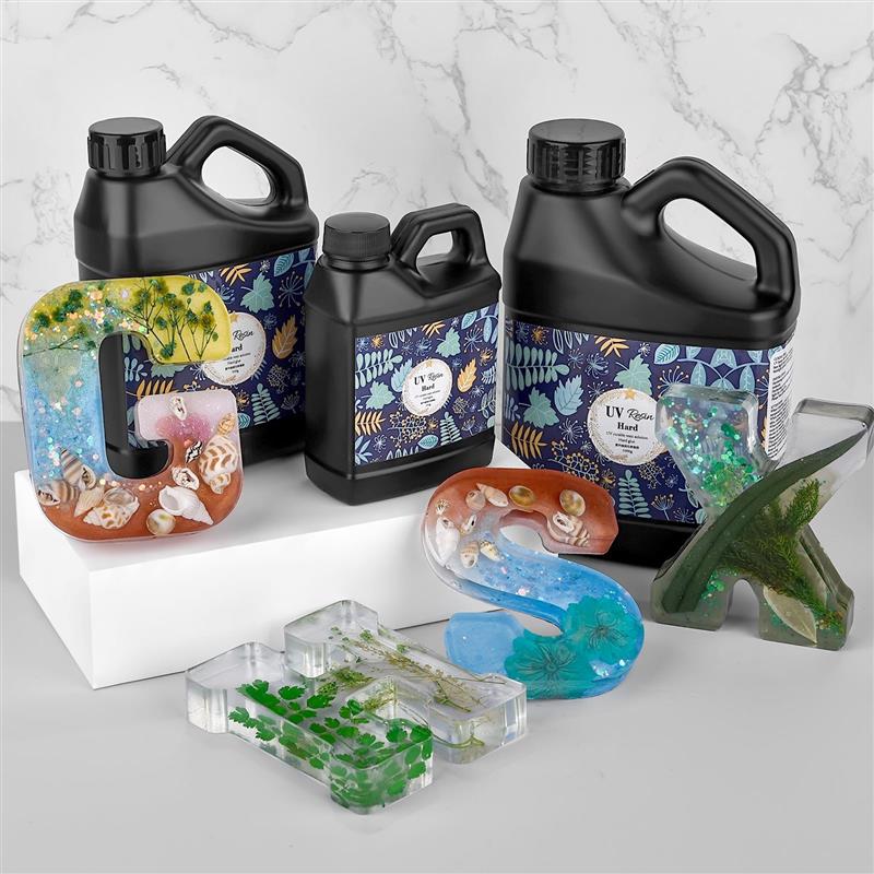 UV Resin Crystal Clear Large U - Epoxy Uv Resin Kit ulasan dan harga