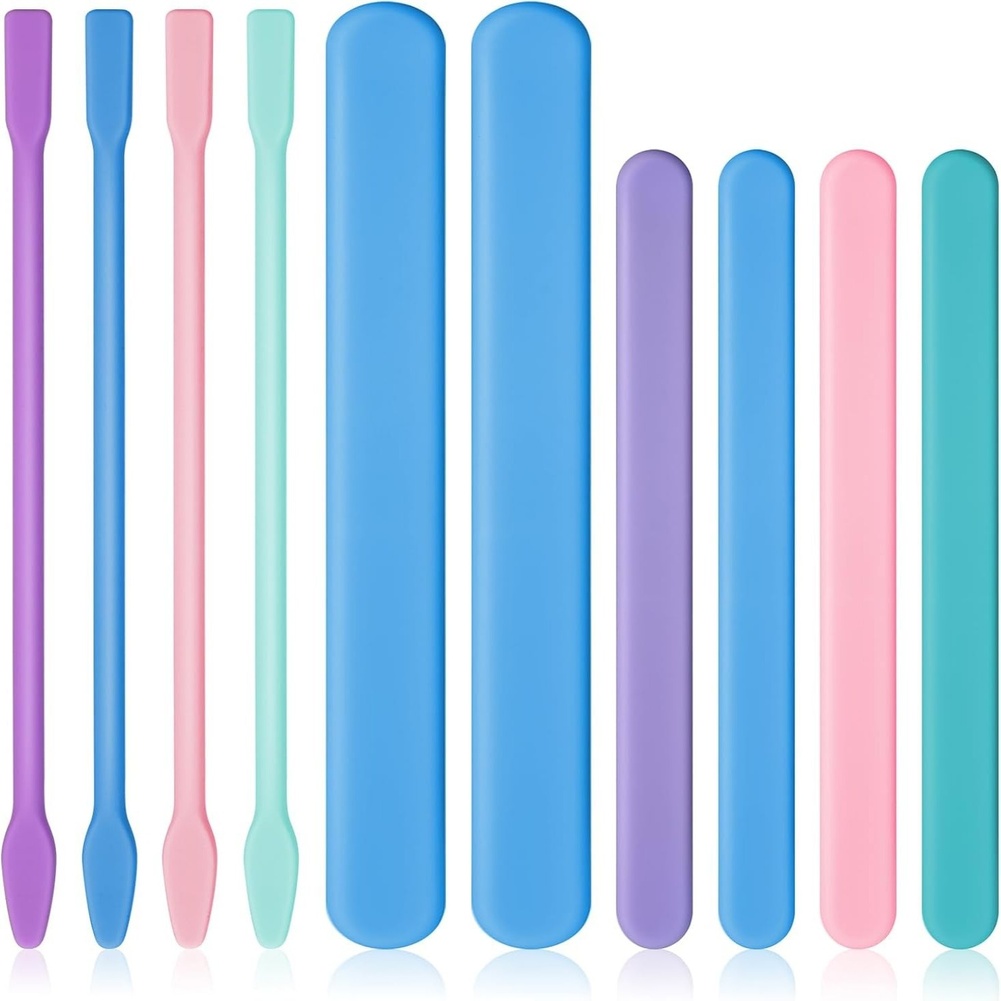 10 Piece Silicone Stirring Set - Resin Craft Workshop ulasan dan harga