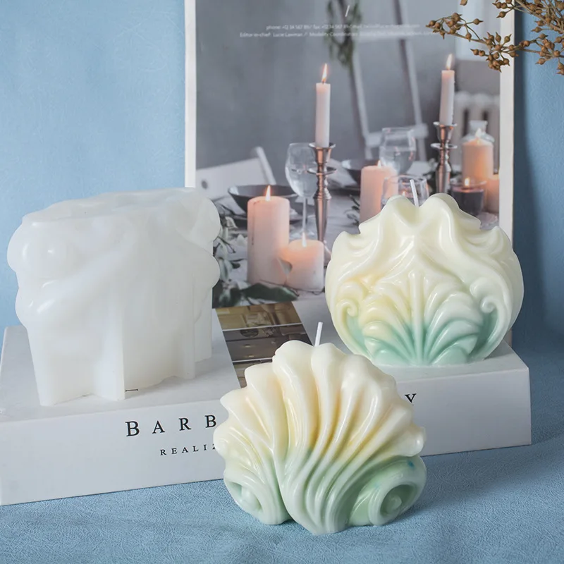 Ocean Shell Candle Silicone Mo - Resin Ocean Wave Mold ulasan dan harga