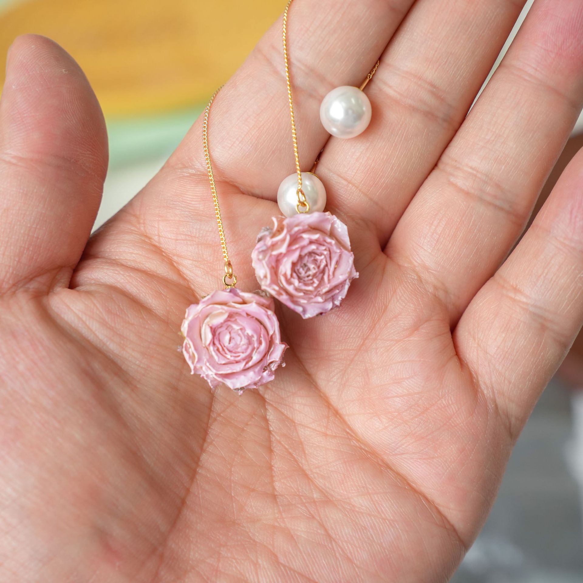 Preserved Rose Flower Series E - Flower Preservation Resin ulasan dan harga